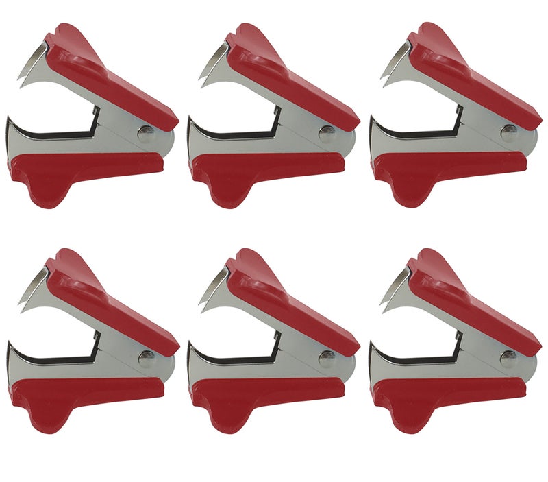 Clipco Staple Remover (6-Pack) (Red) - Image 1